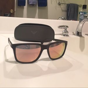 Emporio Armani polarized sunglasses.