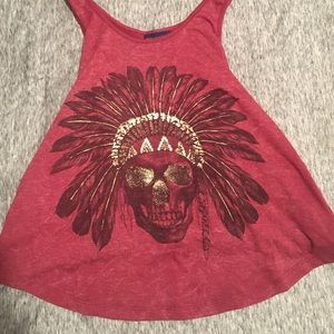 Edgy tank top
