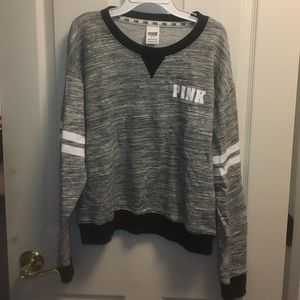 Cozy PINK grey sweater