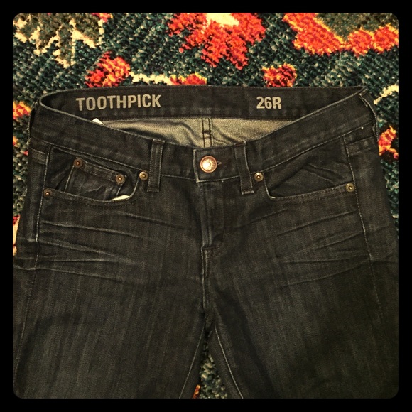 J Crew Toothpick Jeans.