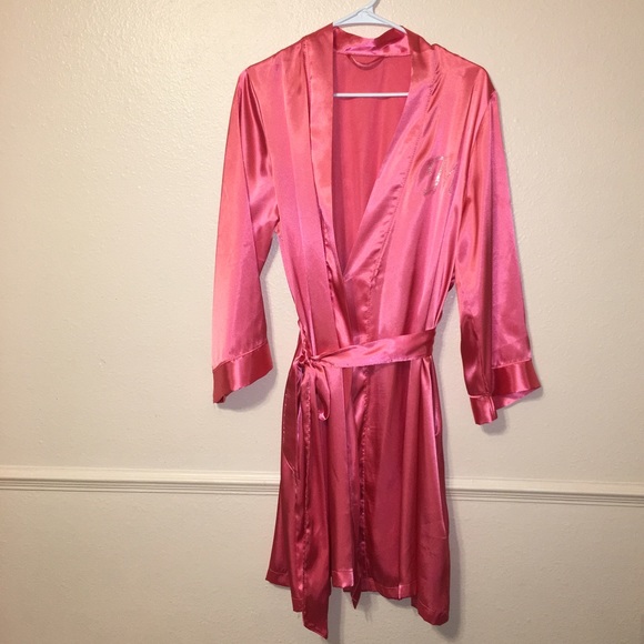 Monogrammed Pink Robe