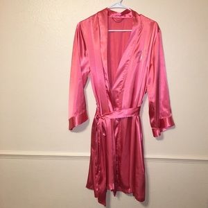 Monogrammed Pink Robe