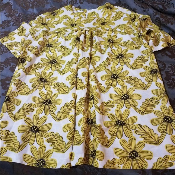 Sunflower tunic top