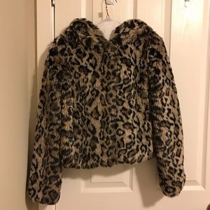 Juicy Couture Leopard Coat(fake fur)