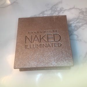Naked illuminated barely used highlighter