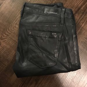 Wax coated Metro Teaser Moto jean