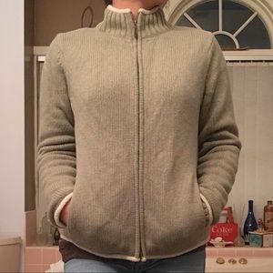 Vintage L.L. Bean Zip-Up Sweater