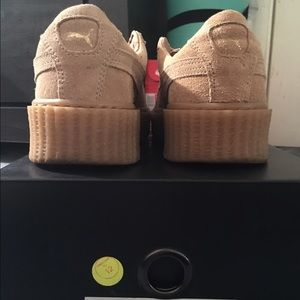 PumaXFenty suede creeper