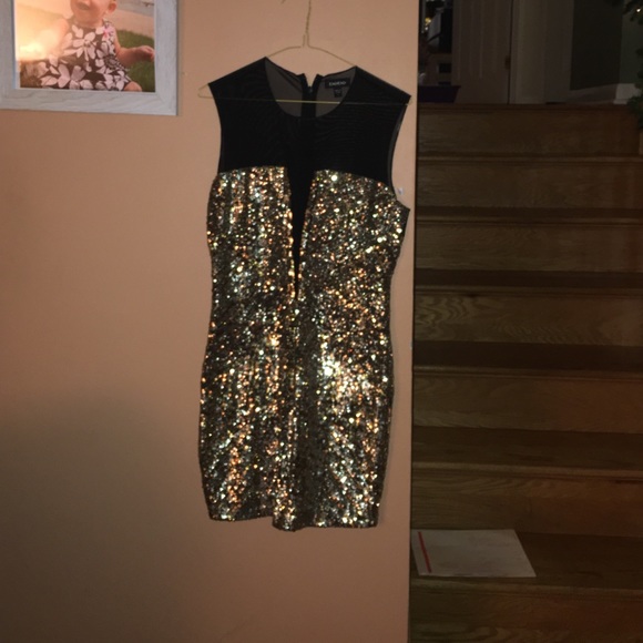 Bebe Sequin Dress