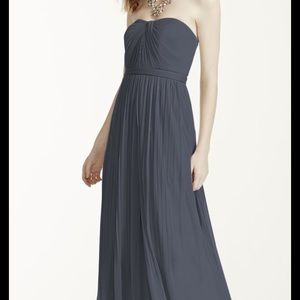 Versa convertible mesh bridesmaid dress