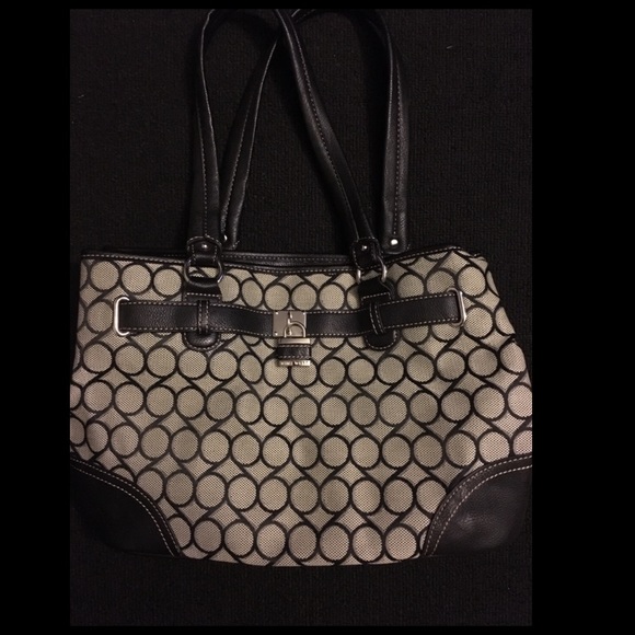 Nine West black and gray bag - Picture 2 of 5
