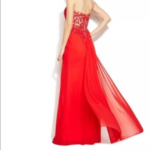 Beautiful red maxi dress