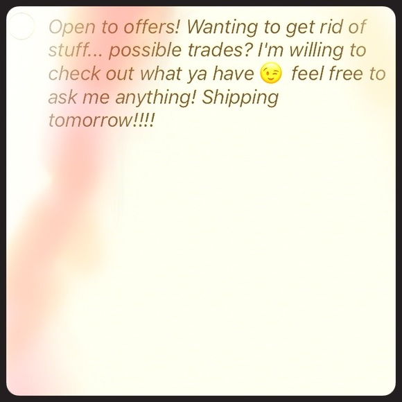 Open to offers and trades! Ships tomorrow!!!