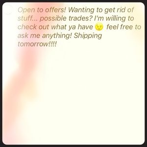 Open to offers and trades! Ships tomorrow!!!