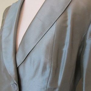 Talbots Dupioni Silk Suit