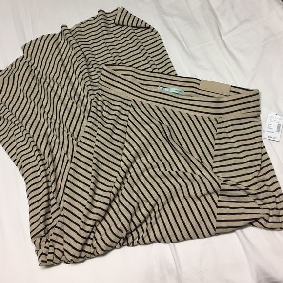 Striped Maxi Skirt