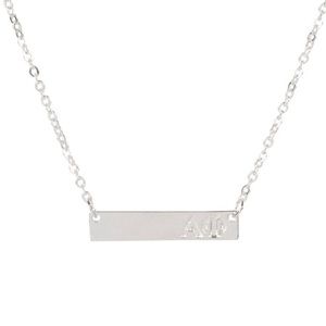 Alpha Phi Bar Necklace