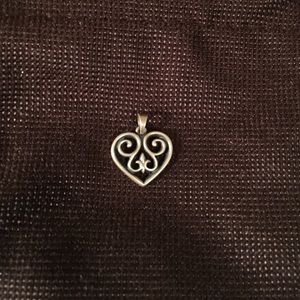 James Avery French Heart Charm, small