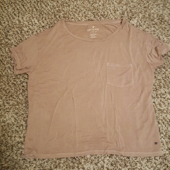 Pale pink soft tee