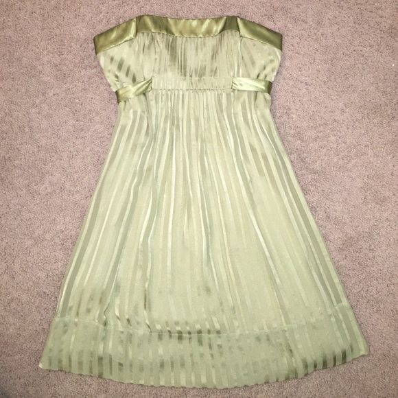 BCBGMaxAzria Strapless Cocktail Dress