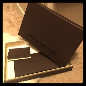 Authentic LV package box