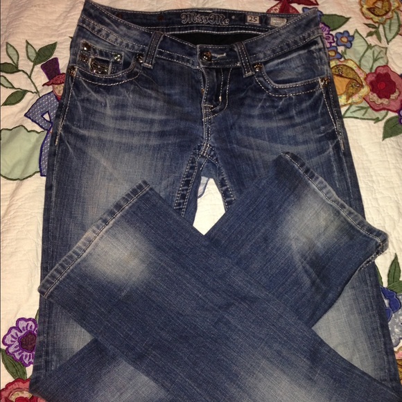 bootcut jean w design