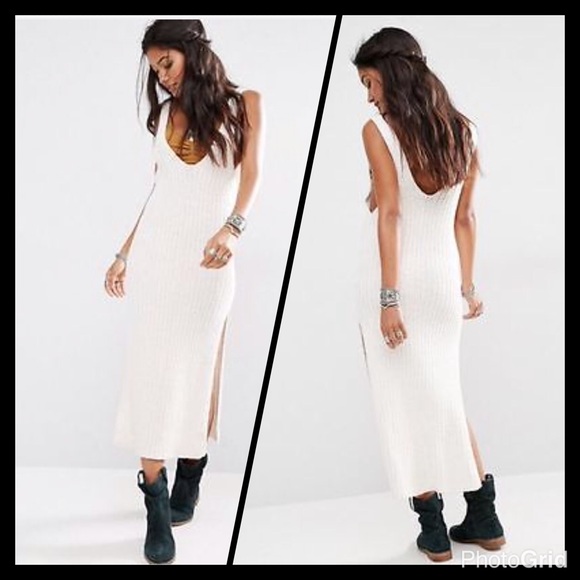 "RIB SWEATER" TANK DRESS - Picture 2 of 3