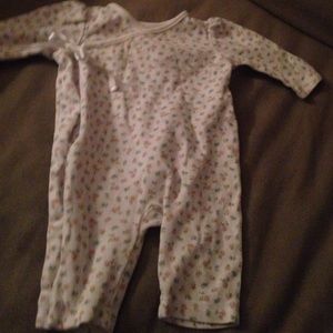Ralph Lauren footless kimono baby outfit