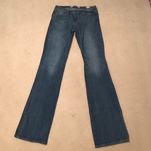 Abercrombie & Fitch Flare Blue Jeans