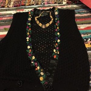 Vintage flower power vest🌸