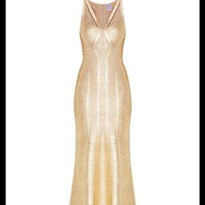 herve leger gown