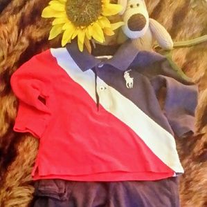 Ralph Lauren big pony 2 piece outfit