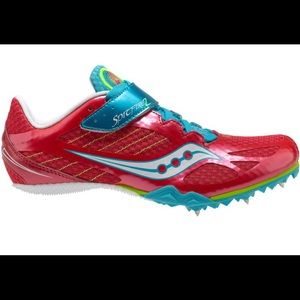 Sacouny Women's (size 8) Spitfire 2 Track spikes.