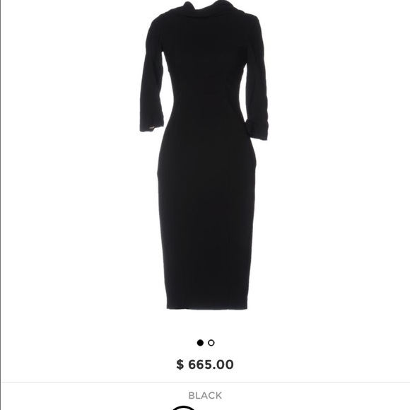 DSQUARED!!Luxury&Timeless-Black & Sexy & Low Back❤