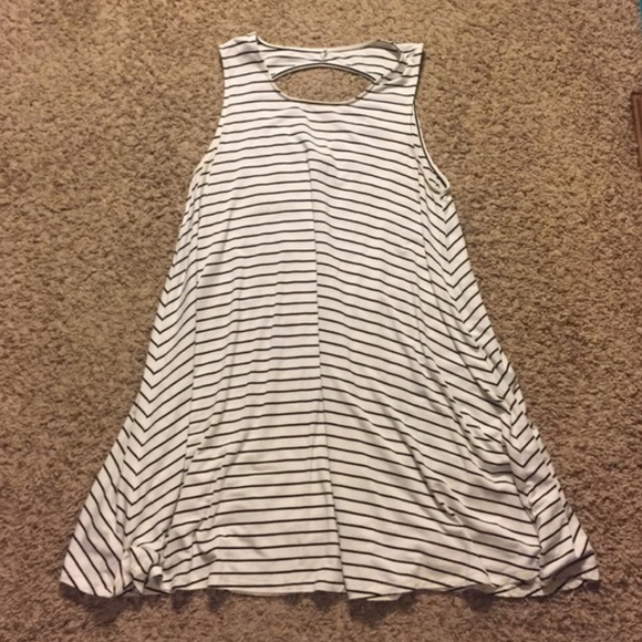 American Eagle Shift Striped Dress