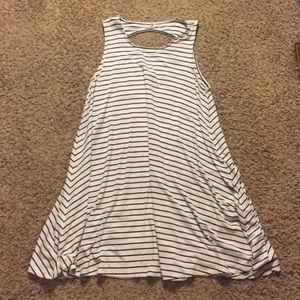 American Eagle Shift Striped Dress
