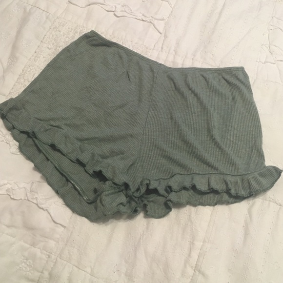 Flowy and frilly shorts