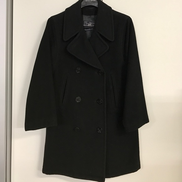 Burberry Jackets & Blazers - Burberry classic wool pea coat sz M