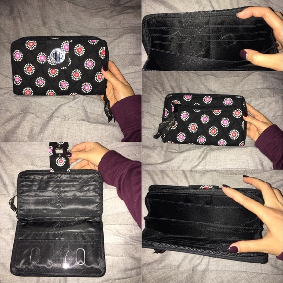 Vera Bradley turn lock wallet - Picture 4 of 4