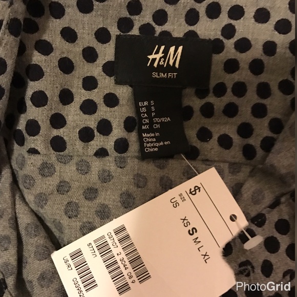 💜Women's "H&M" slim fit blouse - Picture 3 of 4