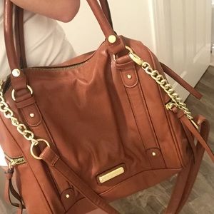 steve madden brown handbag