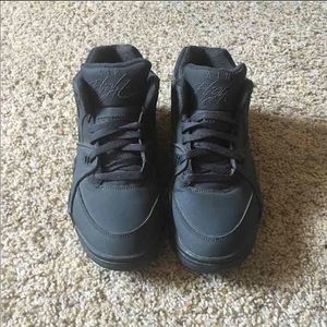 Black nike air flight