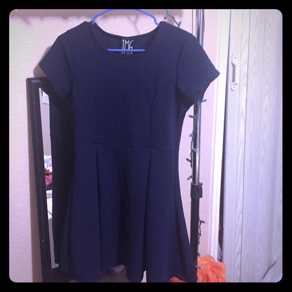 Large TMG New York Dress -Navy Blue •FIRM•