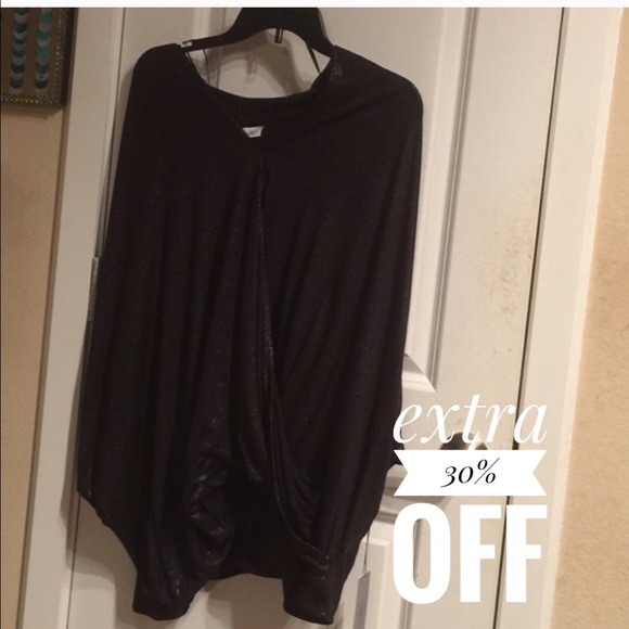 NWT J.Lo size 3X sparkly drape kaftan - Picture 3 of 8