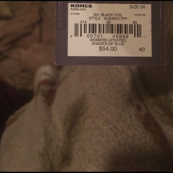 NWT J.Lo size 3X sparkly drape kaftan - Picture 7 of 8