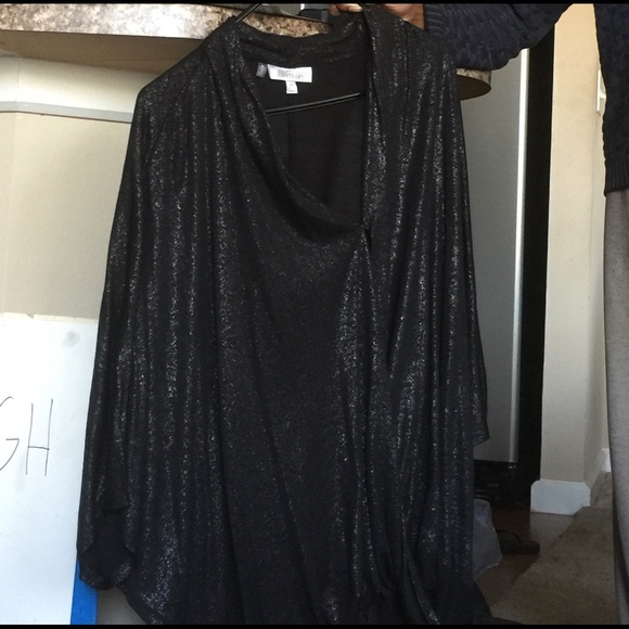 NWT J.Lo size 3X sparkly drape kaftan - Picture 4 of 8