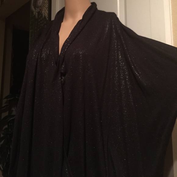 NWT J.Lo size 3X sparkly drape kaftan - Picture 5 of 8