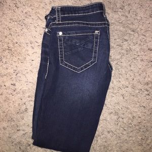 Daytrip aries skinnies med/darker wash