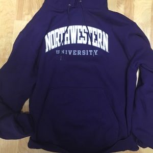 Purple Northwestern Hoodie
