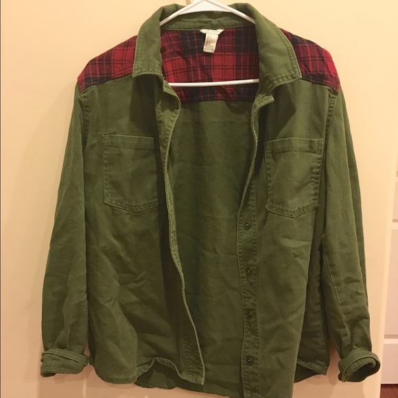 Forever 21 Army Green Jacket